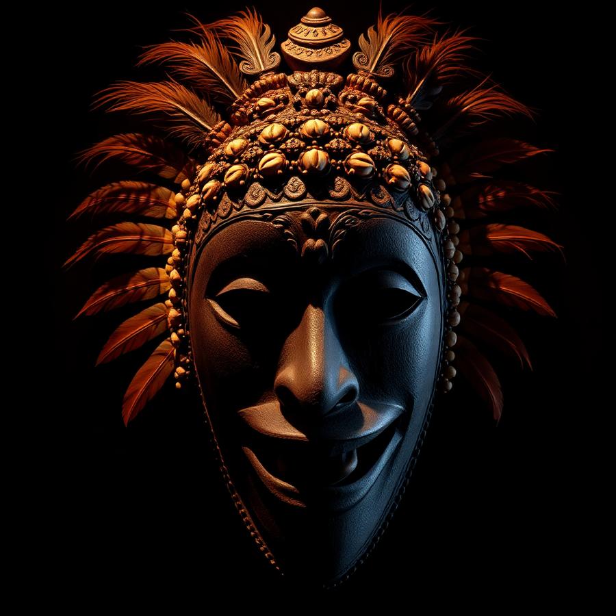 Masque traditionnel béninois